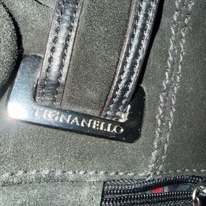 Tignanello Charcoal Leather women purse